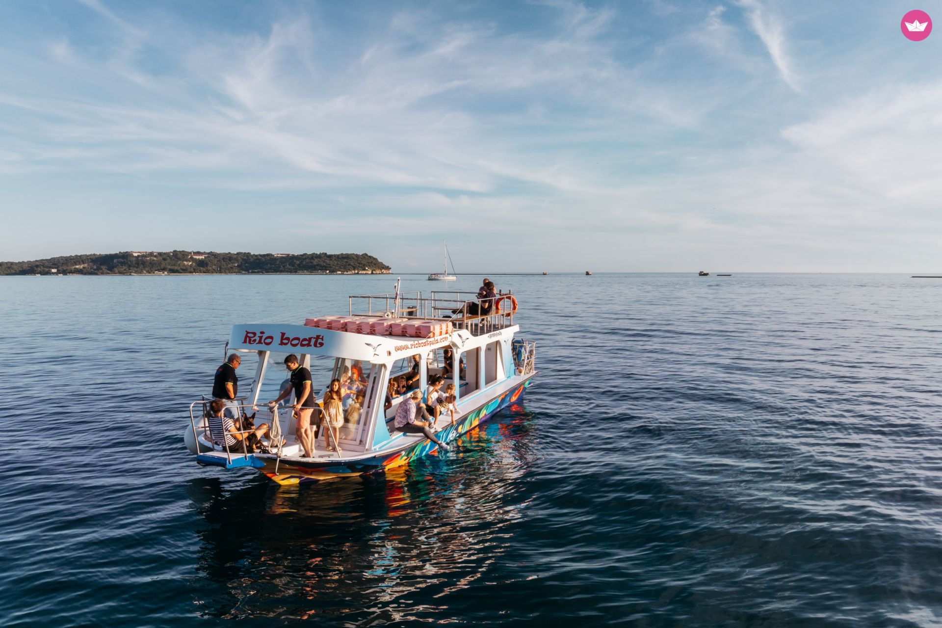 Bateau à moteur 1970 GLASSBOAT 160cv 2