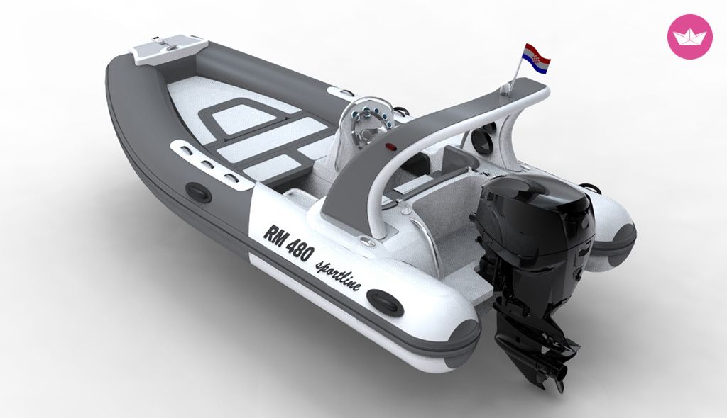 RIB Ris Marine 480 for hire