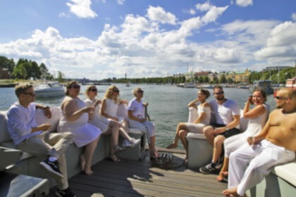 Rental Houseboats Custom Built Modern Finnish Saunaship Helsinki
