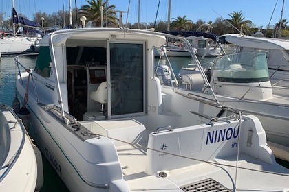 Miete Motorboot Jeanneau MERRY FISHER La Grande-Motte