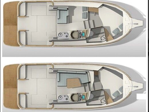 Motorboat  Leidi 800R Inboard Boat design plan