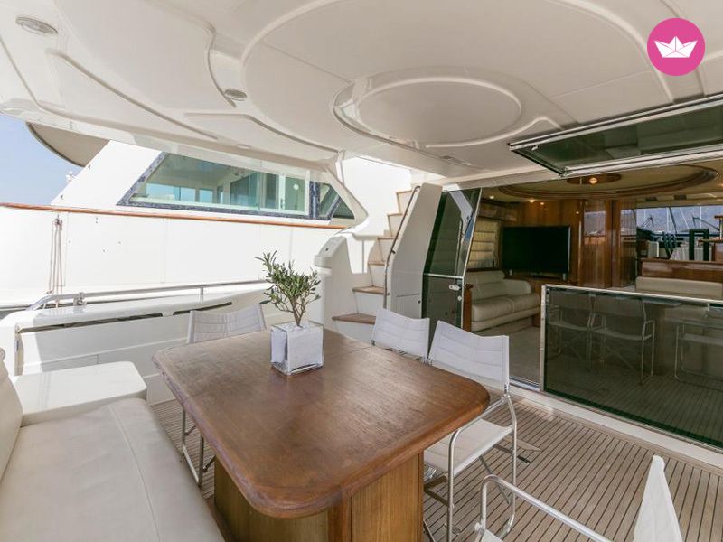 Rental Motorboat Ferreti 680 Athens