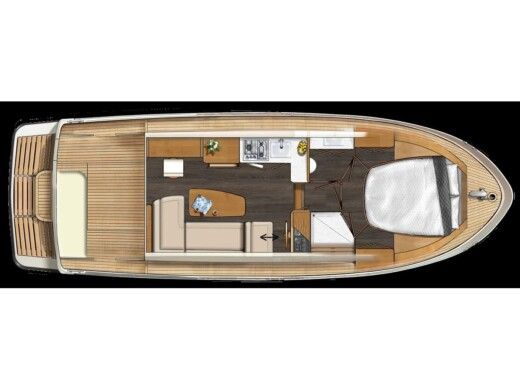 Motorboat  Linssen Grand Sturdy 30.0 Sedan Intero boat plan