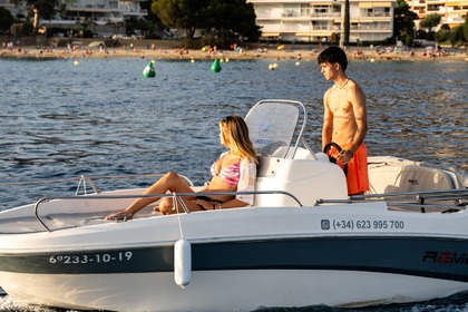 Alquiler Barco sin licencia  Remus 450 Andros Roses