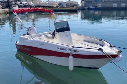 Hire Boat without licence  Compass 150cc Estepona