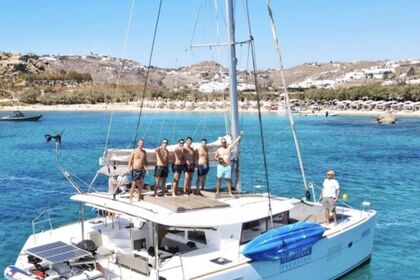 Location Catamaran Lagoon 400s2 Mykonos