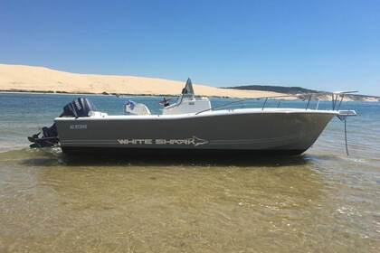 Rental Motorboat White Shark 225 Cap Ferret
