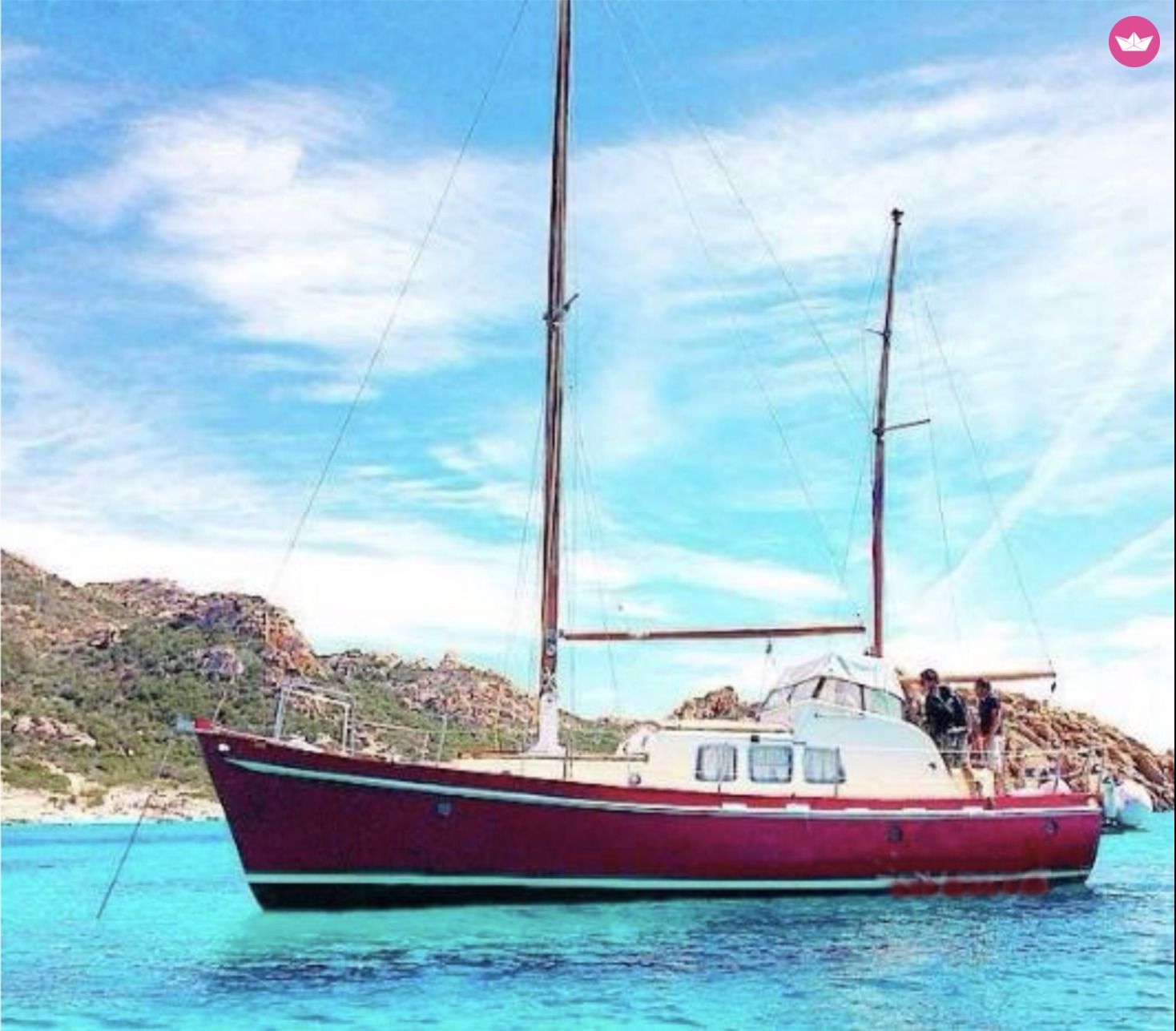 Charter sailboat in Palau  