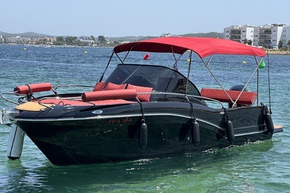 Charter Motorboat Black boat Black RUBY Ibiza