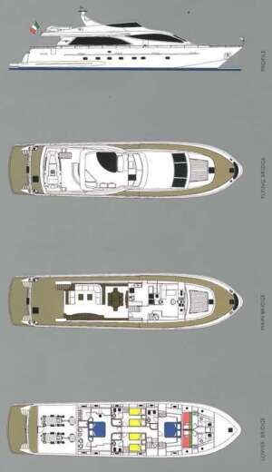 Motor Yacht Falcon 90 boat plan