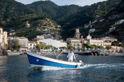 Charter Motorboat Scialuppa Amalfitana Minori