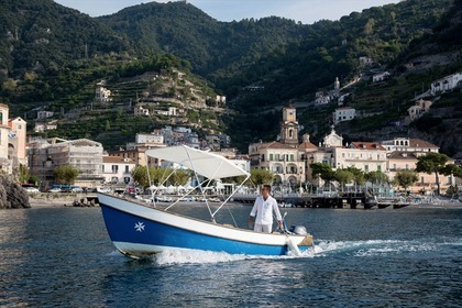 Noleggio Barca senza patente  Scialuppa Amalfitana Minori