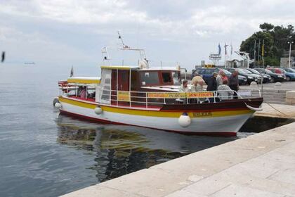 Verhuur Motorboot Custom Bulit Taditional Motorboat Melkior Opatija