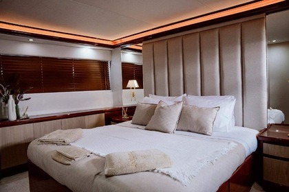 Luxury Motor Yacht Rental in Glyfada - Posillipo Technema 80ft