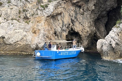 Miete Motorboot Sicily Mare Nostrum White Lotus Taormina Taormina