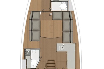 DUFOUR 390 GL - JELO