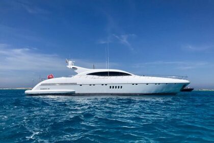 Charter Motor yacht Mangusta 108 Ibiza Magna