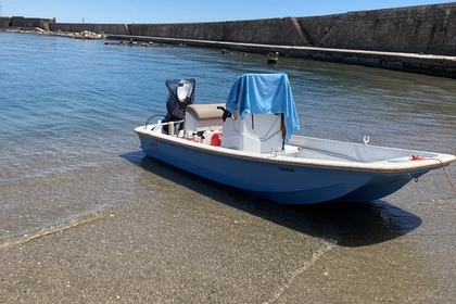 Charter Motorboat Dell quay Dory13 sport Étang de Thau