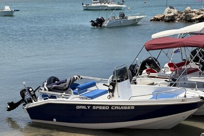 Rental Boat without license  Unique Open 6 Antiparos