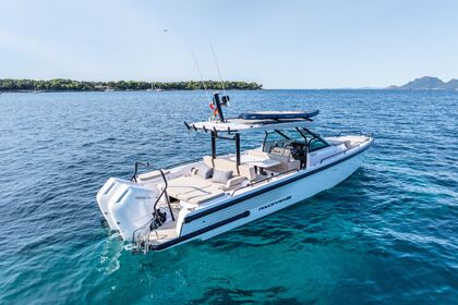Rental Motorboat Axopar 37 Sun Top Empuriabrava