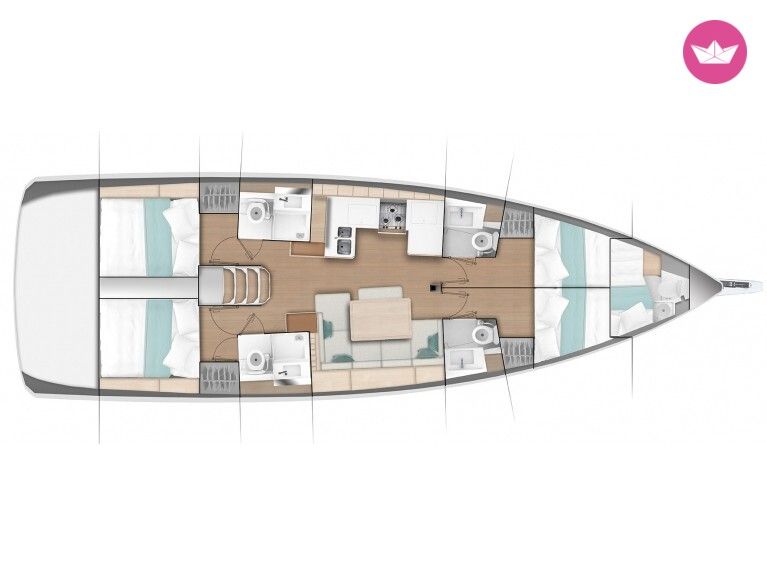 Noleggio Jeanneau Sun Odyssey 490