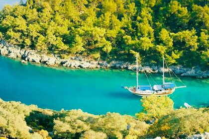 Charter Gulet Custom Built Gulet with a capacity of 12 Ketch Kaş