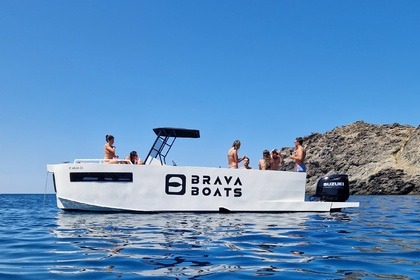 Charter Motorboat BravaBoats BA75 Roses