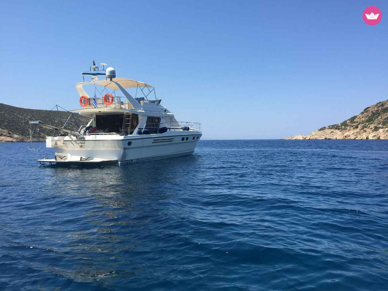 Rental motorboat in Athens  