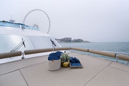 Luxurious and Spacious 75ft Yacht for Rent in Dubai