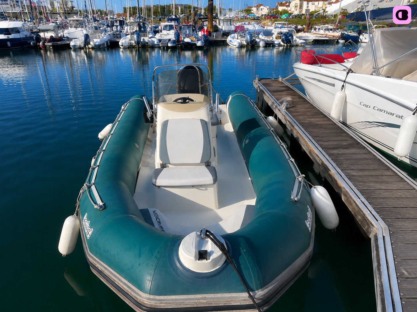 Semi-rigide Zodiac Sunrider 650 115cv 2
