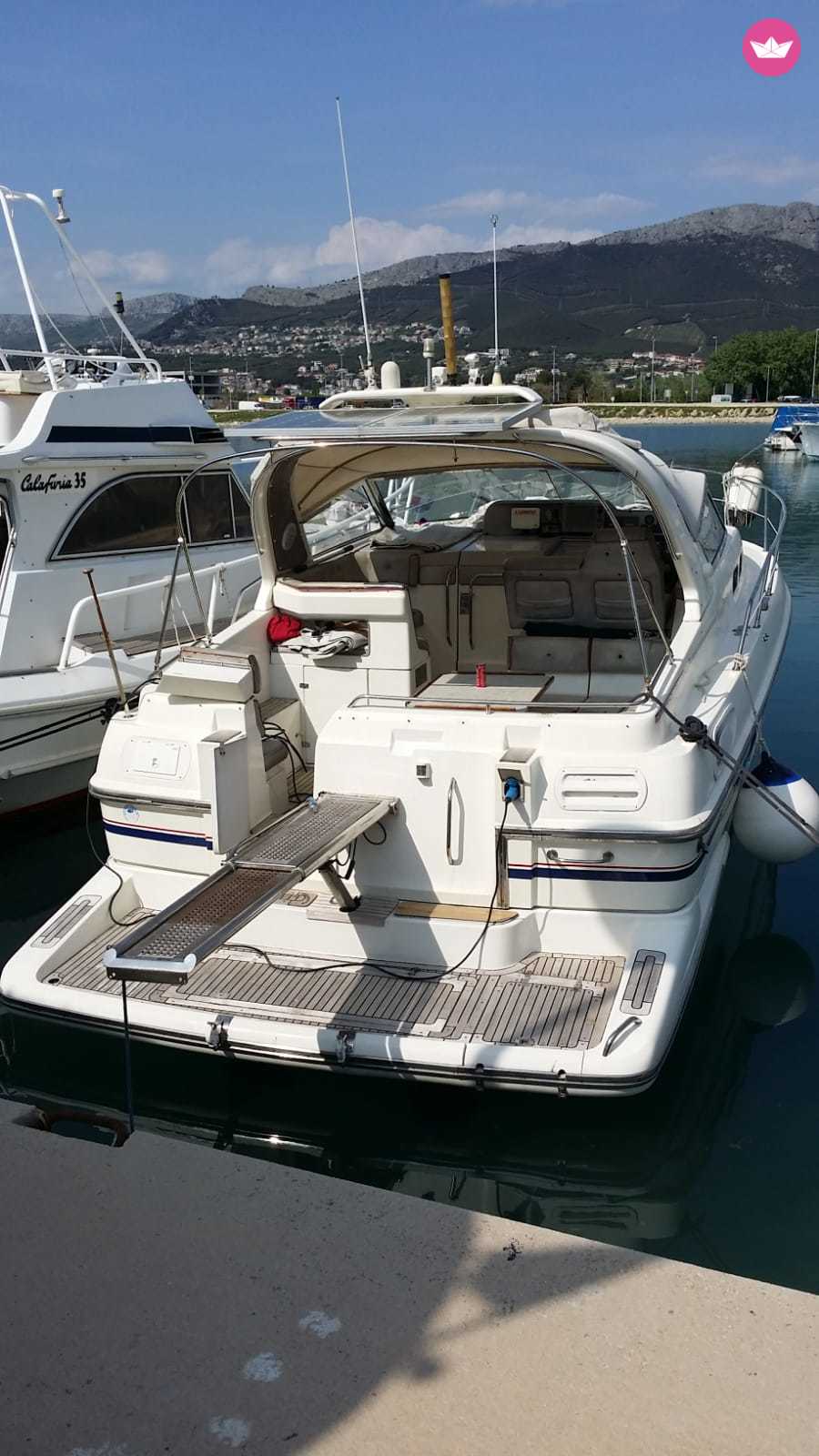 Miete Motorboot Sealine 328 Open Split