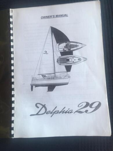 Sailboat Delphia 29 boat plan