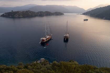 Gulet Charter in Marmaris | 5 Cabin | Gulet Yucebey