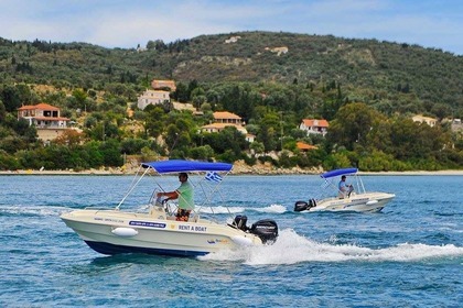 No license required 60hp 7persons Center Console rental in Nikiana