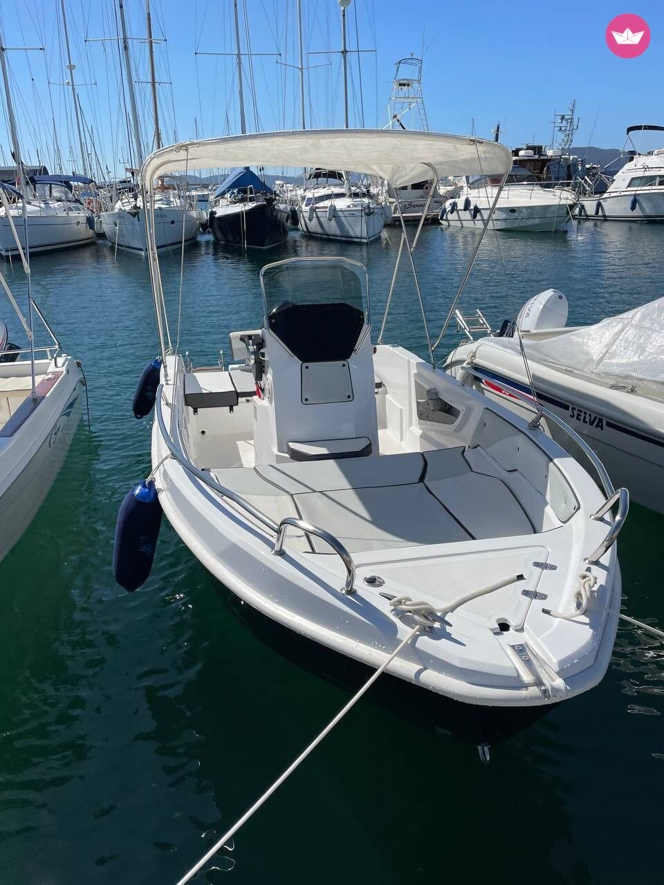 Bateau sans permis Trimarchi Nica 5.30 40cv 2