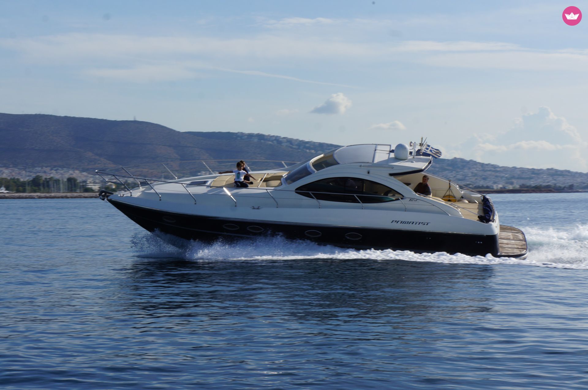 Charter Motorboat Abbate Primatist 41.5 Athens