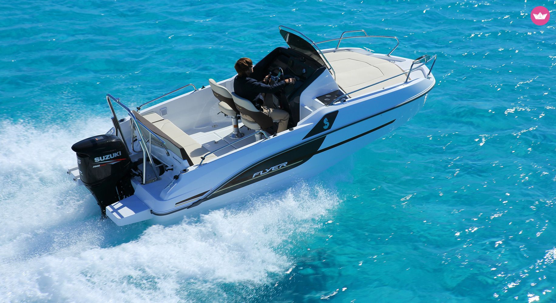 Motorboat Beneteau Flyer 5.5 Sundeck  