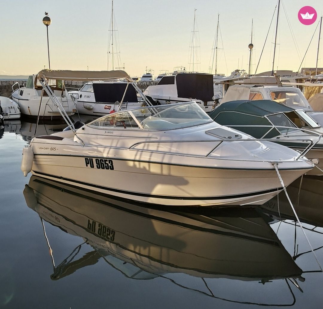 Motorboot Jeanneau Leader 605  