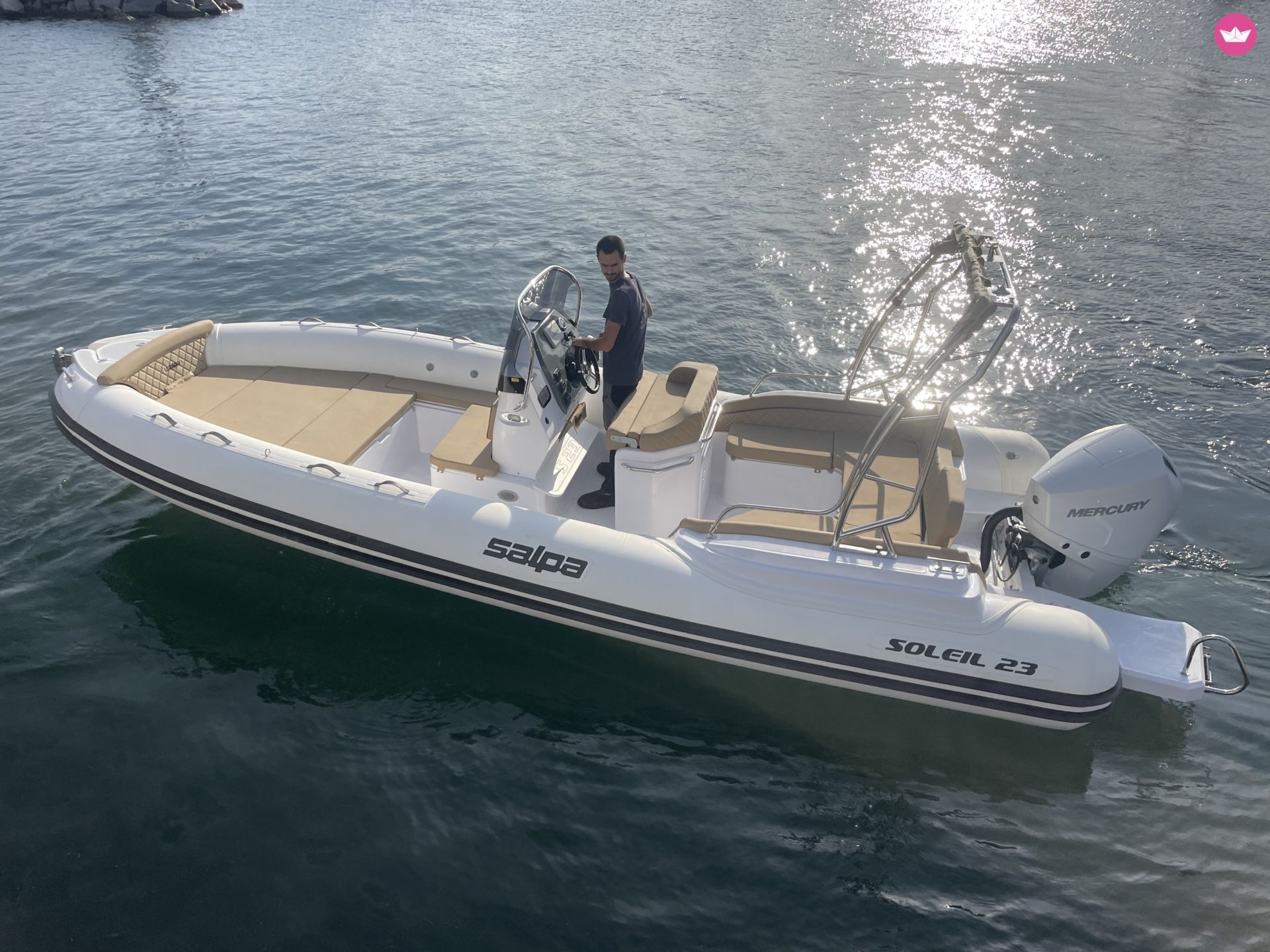 Semi-rigide Salpa Soleil 23 200cv