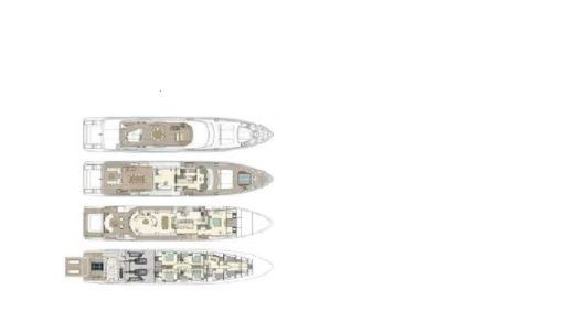 Motor Yacht Benetti 38 m boat plan